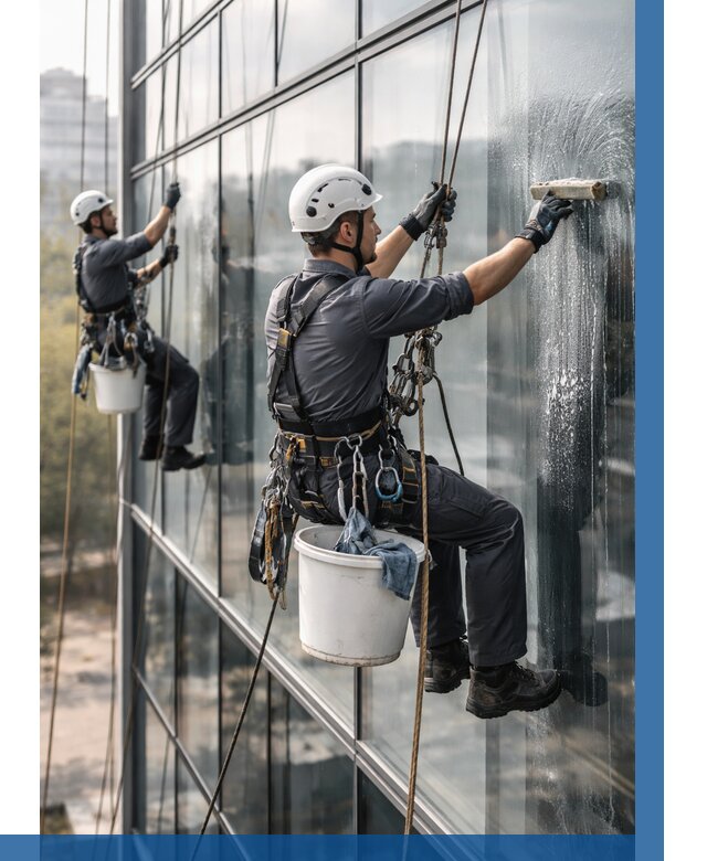 Мойка сплошного остекления в Таре, заказать от 309 р.| ВЫСОТНИК-Тар