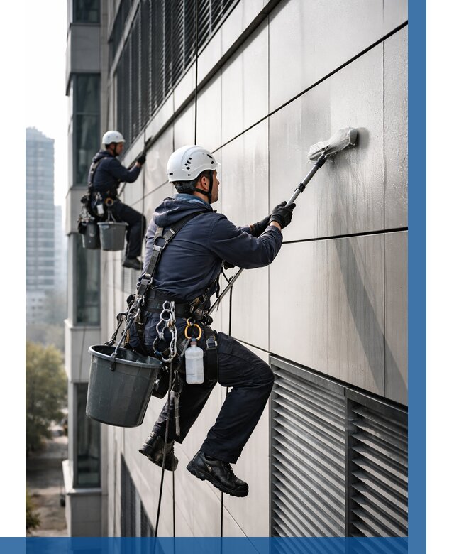 Мойка вентилируемого фасада в Таре от 257 р. | ВЫСОТНИК-Тар