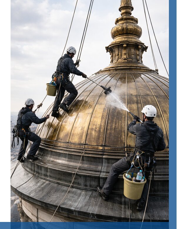 Мойка куполов и шпилей в Таре от 8230 р. - заказать | ВЫСОТНИК-Тар