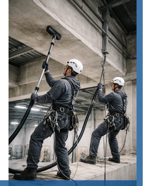 Обеспыливание потолочных конструкций в Таре от 257 р. |ВЫСОТНИК-Тар