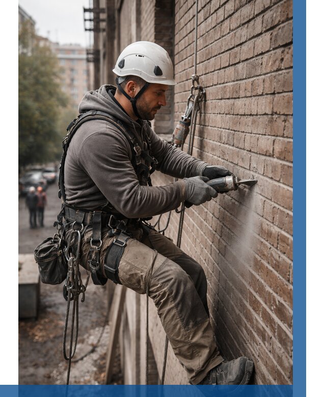 Расшивка кирпичных швов в Таре от 617 р. | ВЫСОТНИК-Тар