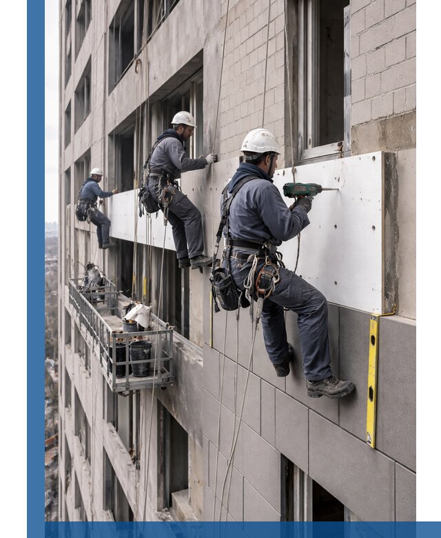 Монтаж фасадных термопанелей высокого качества в Таре