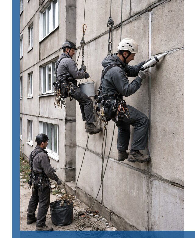 Герметизация межпанельных швов в Таре с гарантией герметичности
