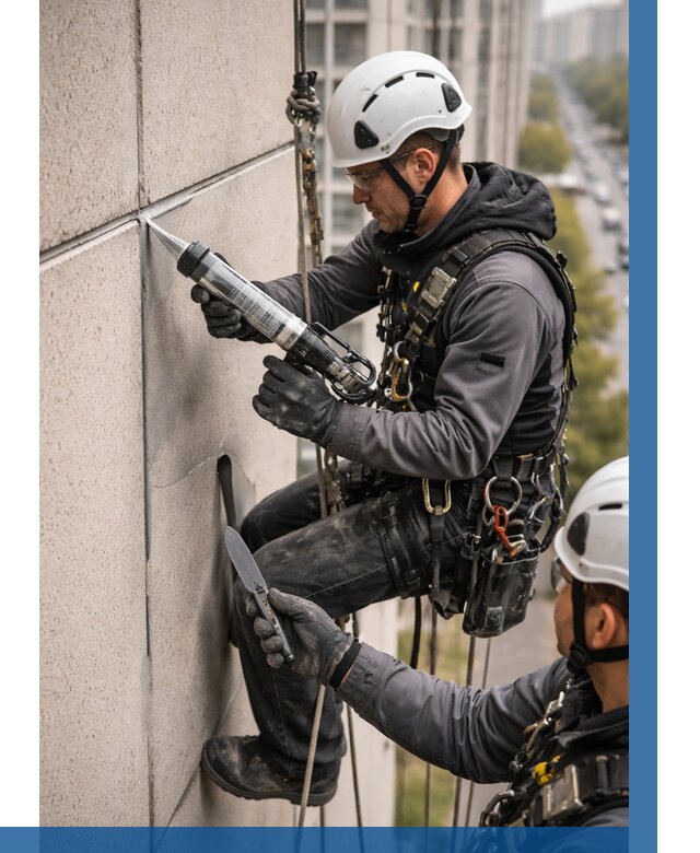 Первичная герметизация швов в Таре от 617 р. | ВЫСОТНИК-Тар