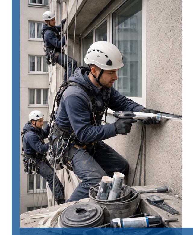 Герметизация швов лоджии в Таре профессионально и надежно