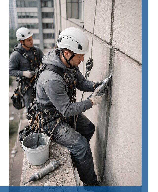 Ремонт деформационных швов здания в Таре от 1029 р. | ВЫСОТНИК-Тар