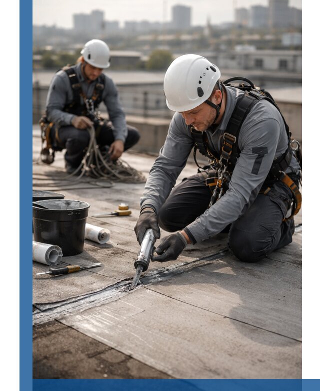 Аварийное и капитальное устранение протечек кровли в Таре