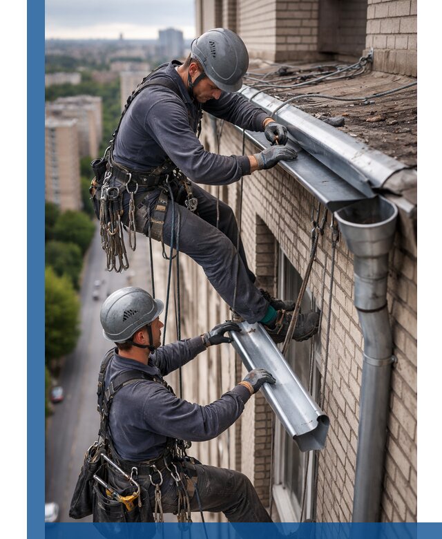 Ремонт водосточных желобов в Таре, быстро и качественно