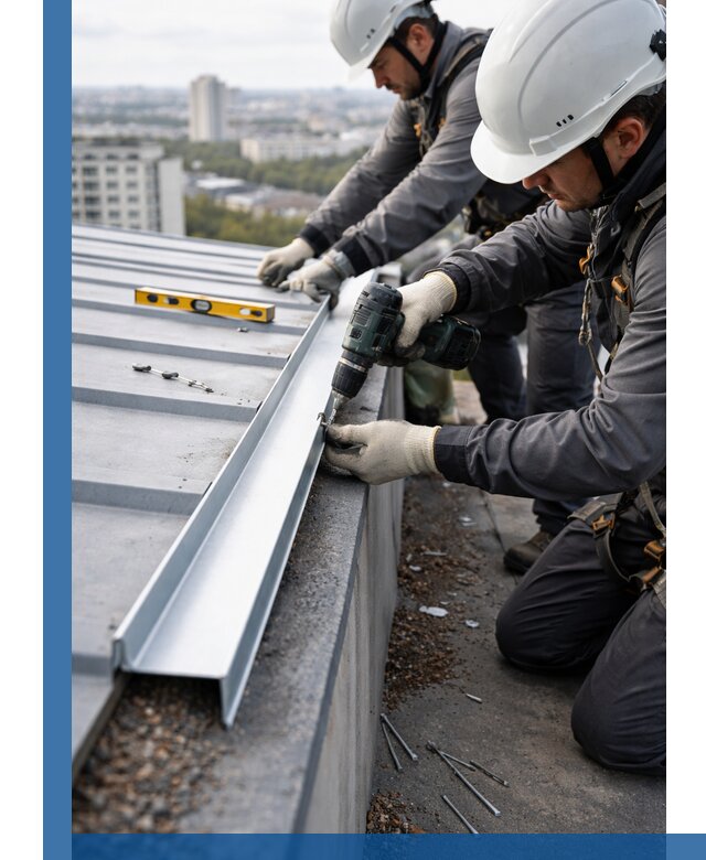 Монтаж капельника на кровле в Таре с гарантией качества