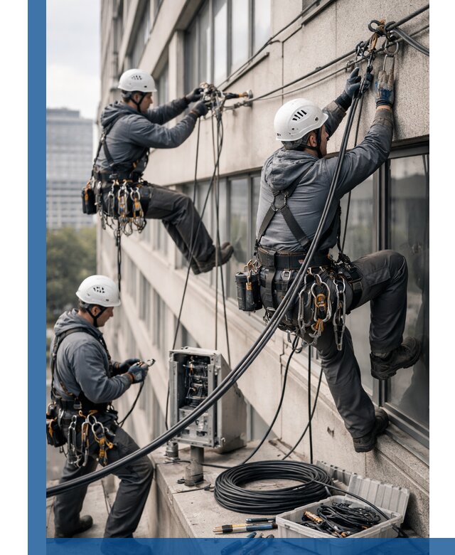 Прокладка оптоволоконного кабеля в Таре под ключ с тестированием