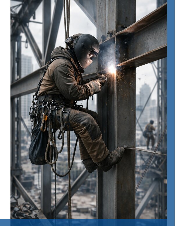 Высотные сварочные работы в Таре от 3601 р. | ВЫСОТНИК-Тар