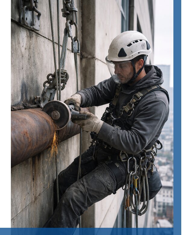 Резка металла на высоте в Таре по цене от 4630 р. | ВЫСОТНИК-Тар