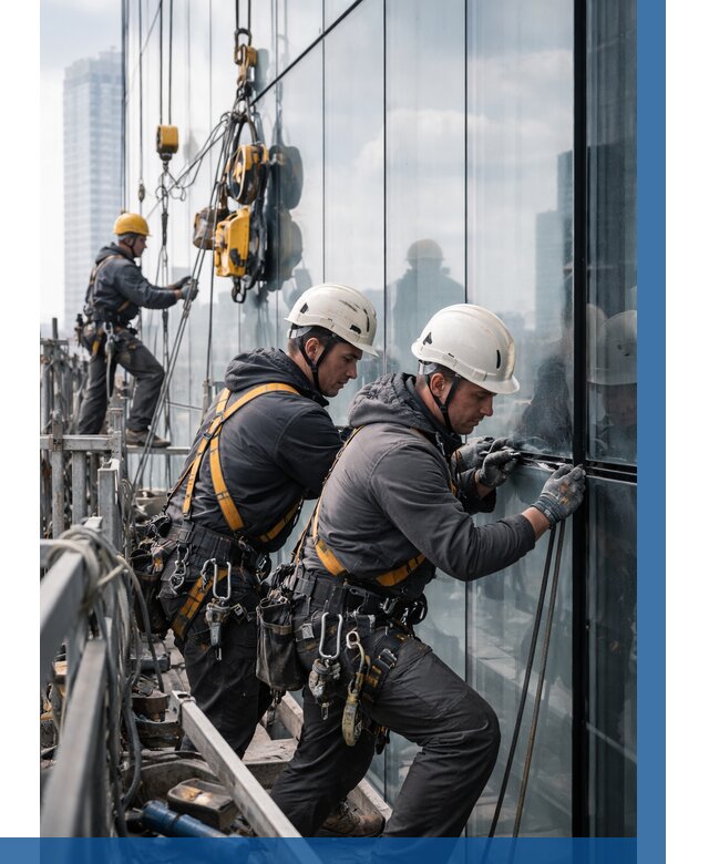 Структурное остекление фасадов в Таре от 9774 р. | ВЫСОТНИК-Тар