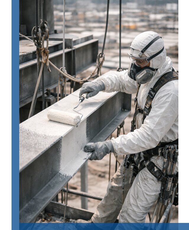 Профессиональная огнезащитная обработка металлоконструкций в Таре