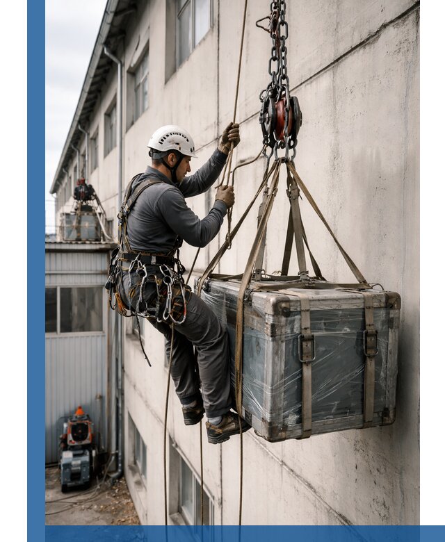 Подъем грузов на высоту в Таре для промышленных объектов