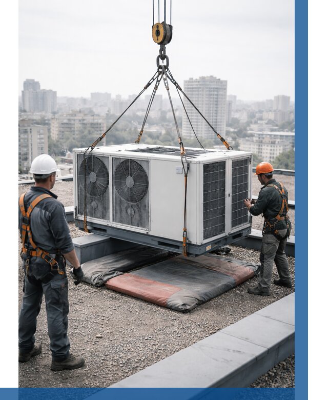 Подъем груза на крышу в Таре от 5144 р. | ВЫСОТНИК-Тар заказать