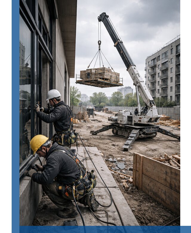 Аренда крана Пионер в Таре для строительных работ