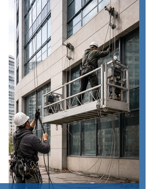 Монтаж и подъем фасадной люльки в Таре от 12346 р. | ВЫСОТНИК-Тар