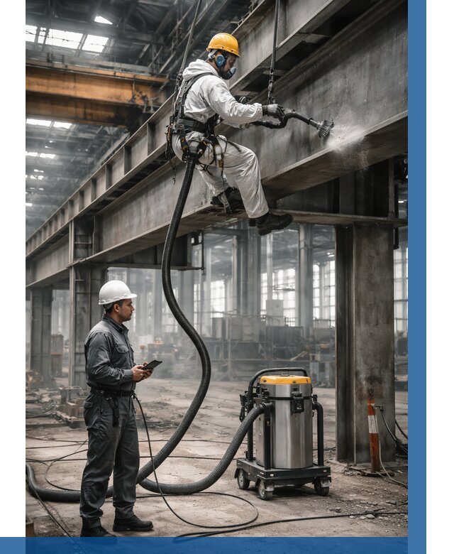 Обеспыливание конструкций в цехе в Таре от 4321 р. | ВЫСОТНИК-Тар