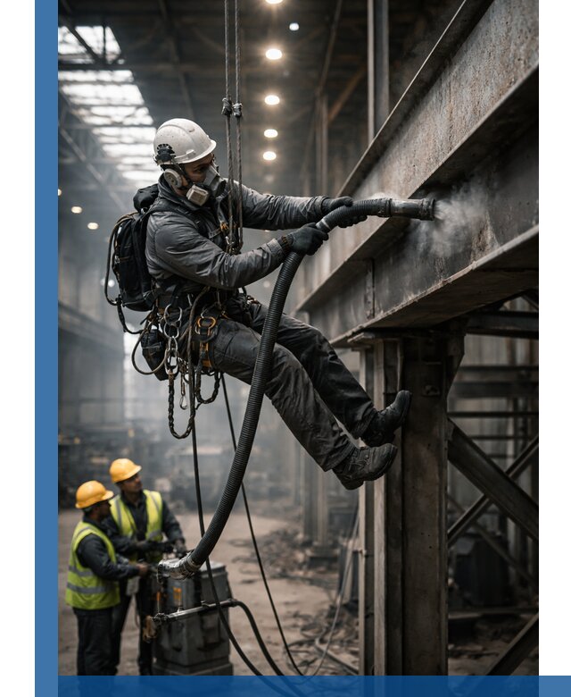 Обеспыливание конструкций в цехах промышленного производства в Таре