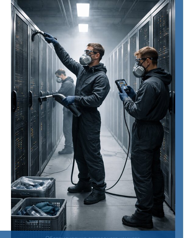 Обеспыливание серверной комнаты в Таре от 4630 р. | ВЫСОТНИК-Тар