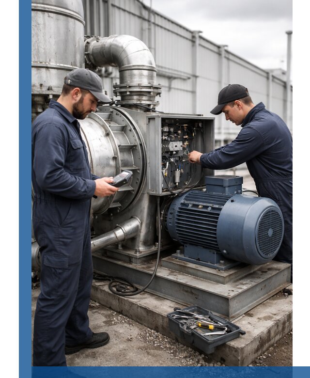 Техническое обслуживание промышленного оборудования в Таре