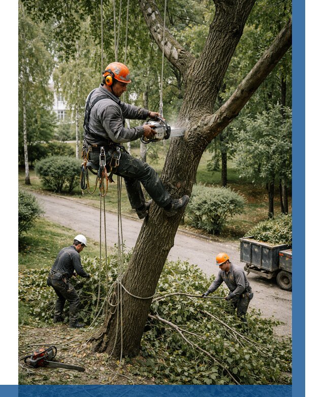 Кронирование деревьев в Таре от 6687 р. | ВЫСОТНИК-Тар