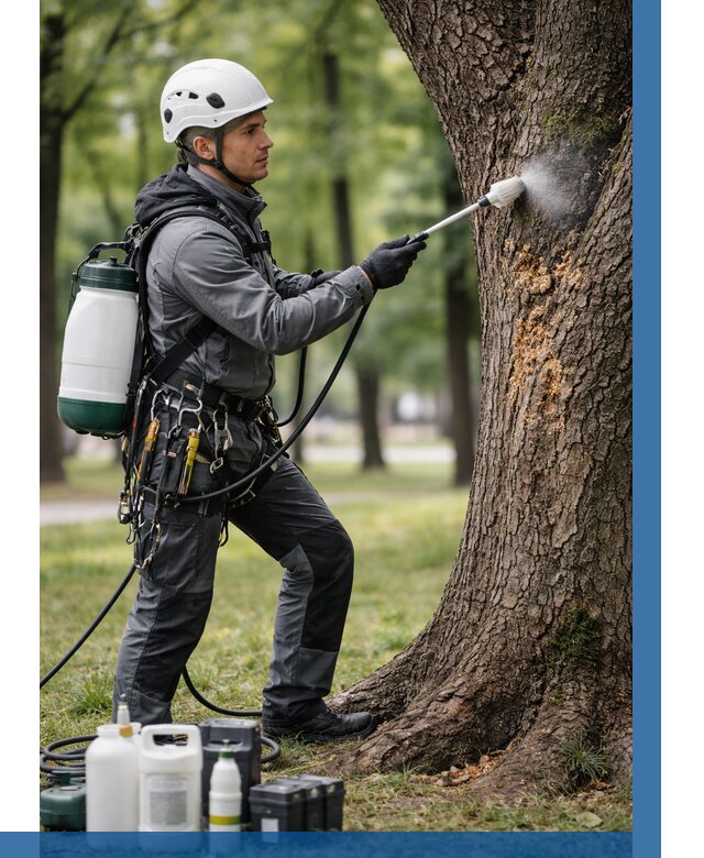 Обработка деревьев от вредителей в Таре от 4630 р. | ВЫСОТНИК-Тар