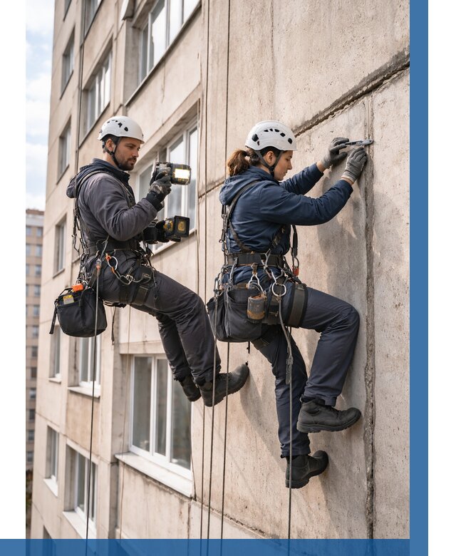 Обследование межпанельных швов в Таре от 1852 р. | ВЫСОТНИК-Тар