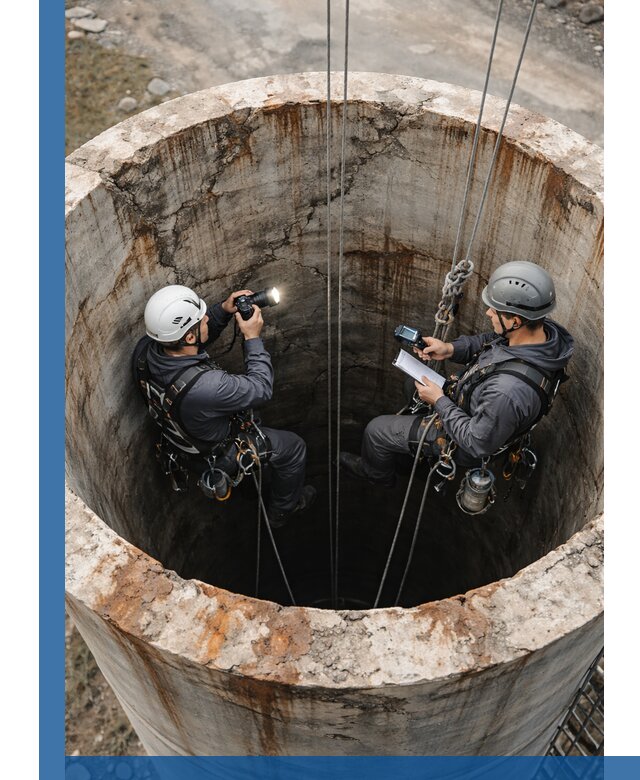 Обследование дымовой трубы: диагностика и оценка состояния в Таре